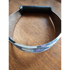 Vintage Ekco Hand Pastry/Dough Chromium Plt Blender w/Black Plastic Handle - USA