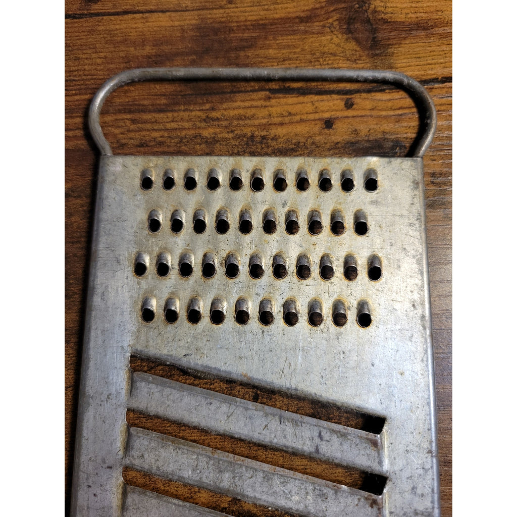 Vintage All in One Stainless Steel Shredder/Grater - 11-1/2" x 4-3/4"