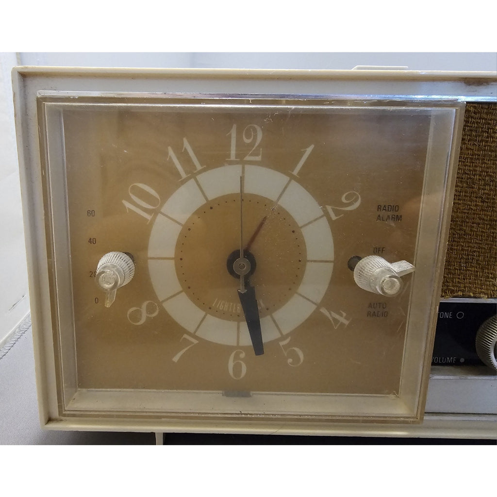 Vintage Montgomery Ward's Airline AM/FM Clock Radio GEN 1950B - Tested/Works