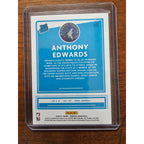Anthony Edwards 2020-21 Donruss #201 - Bronze - Rated Rookie - Timberwolves