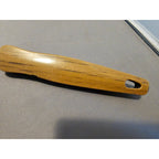 MCM/Vintage Soup Ladle w/Faux Wood Pattern Plastic Handle - 11-1/2"