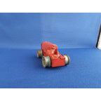 Vintage Wind-Up Tri Ang Minic Toys Red Tractor - Made in England - no key