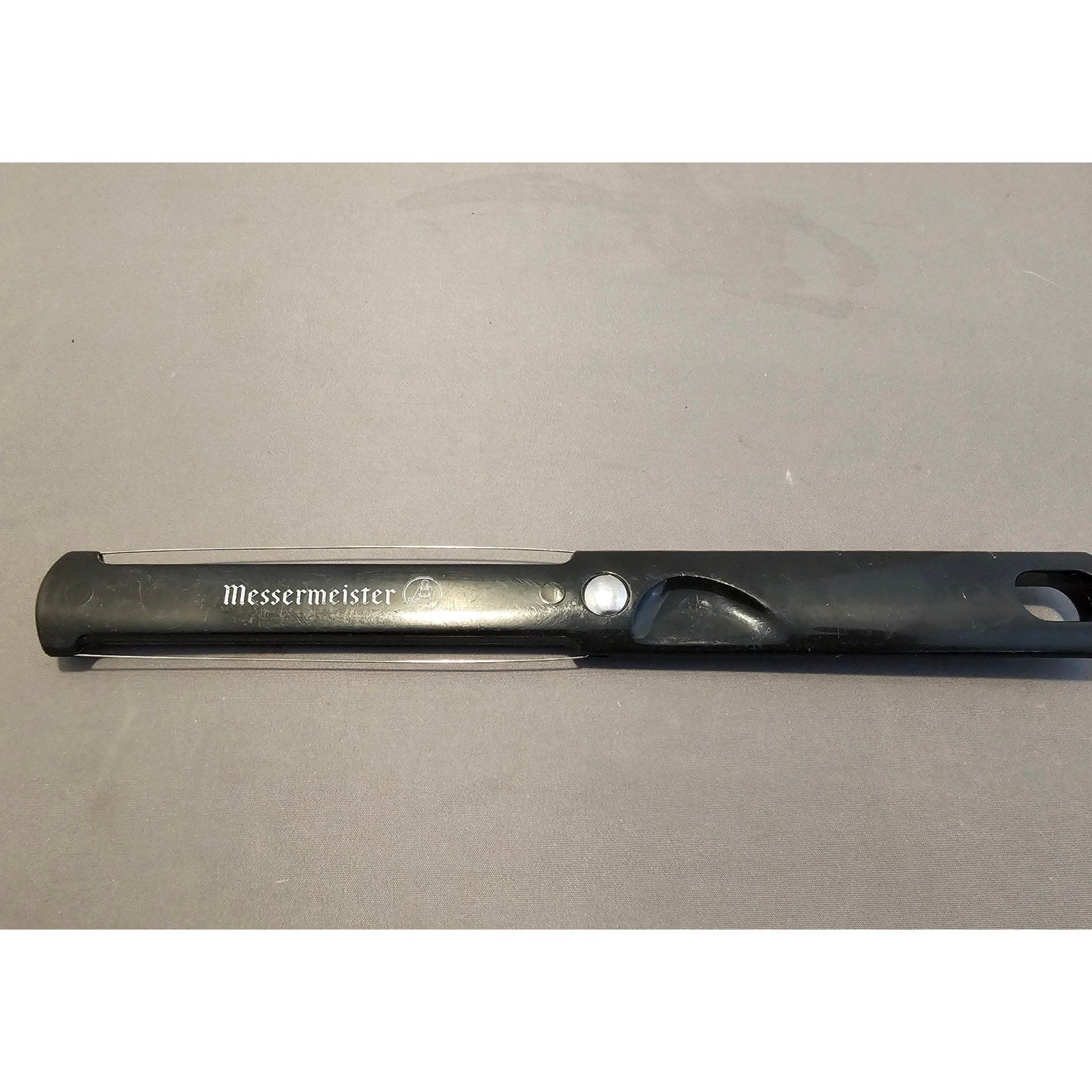 Vintage Black Messermeister Thick n' Thin Cheese Slicer - 8-1/2" Long