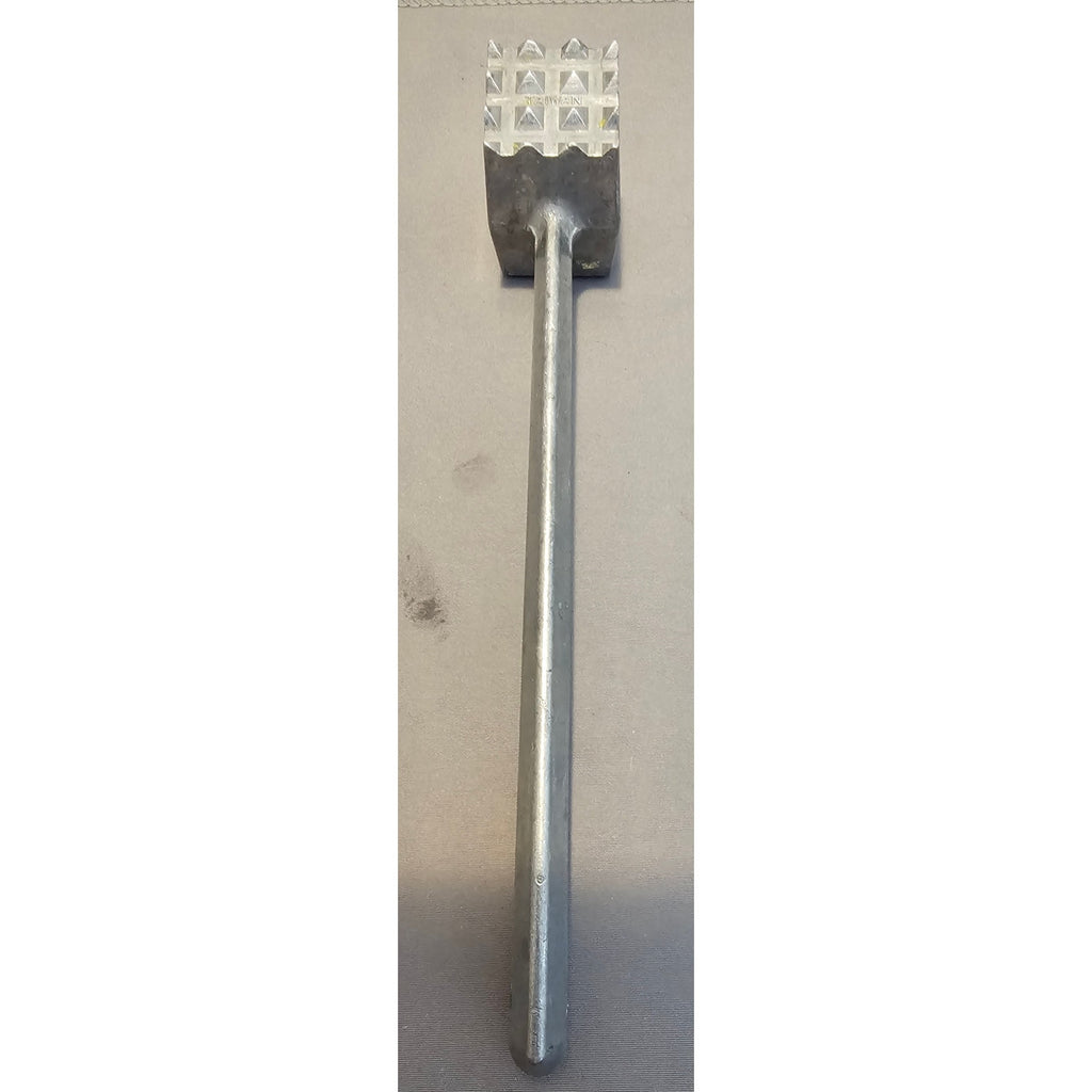 Vintage Aluminum 8" Meat Tenderizer -Fine/Coarse Pounder - Taiwan