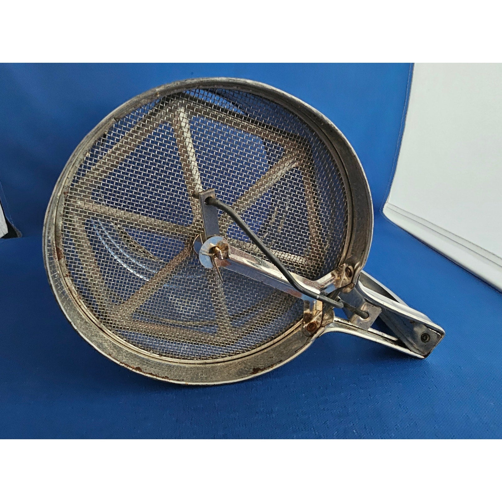 Vintage Foley Silver Sift-Chine Flour Sifter - USA