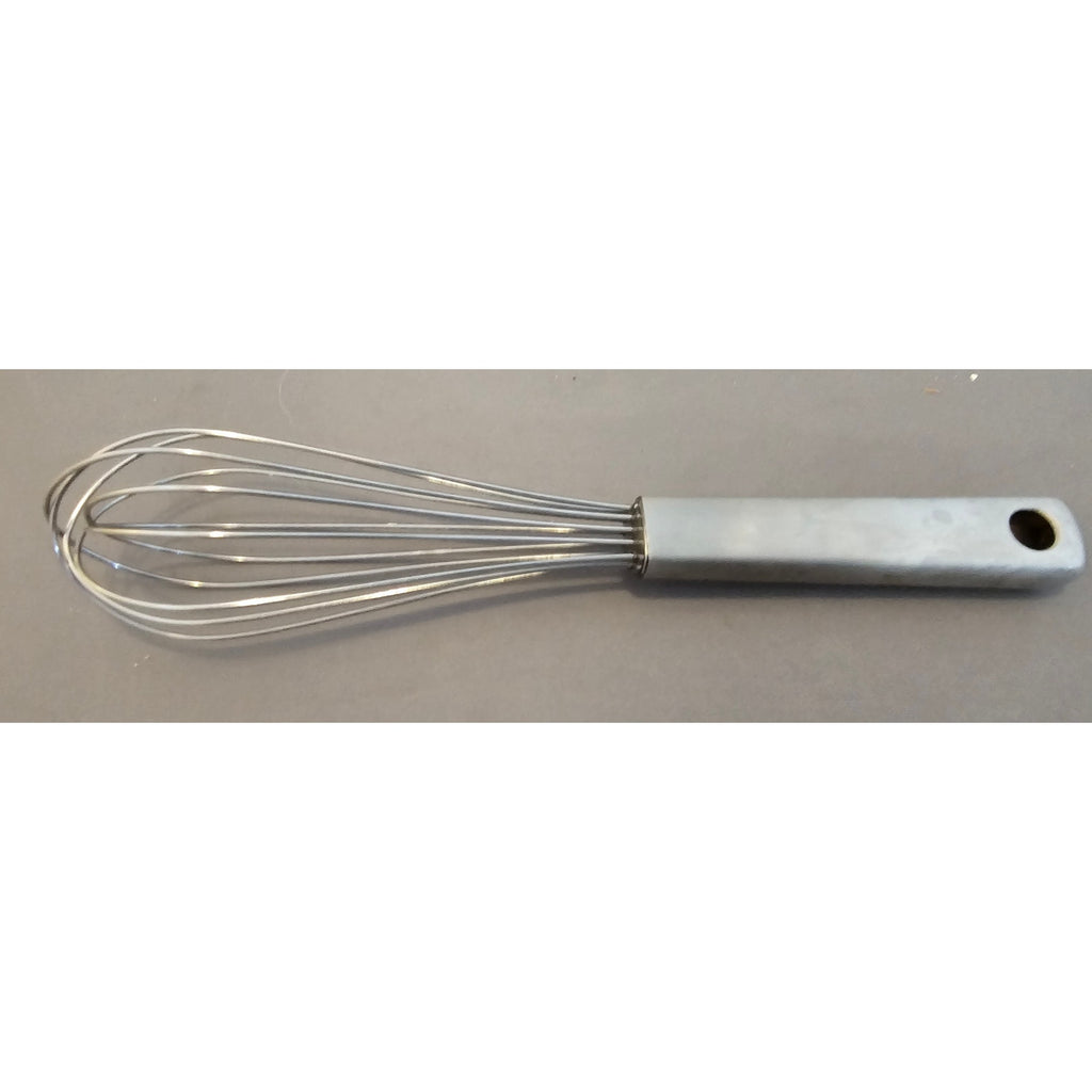 Figmint Stainless Steel Whisk w/Silver Handle - Whipping, Balloon, 9" - used