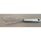 Figmint Stainless Steel Whisk w/Silver Handle - Whipping, Balloon, 9" - used