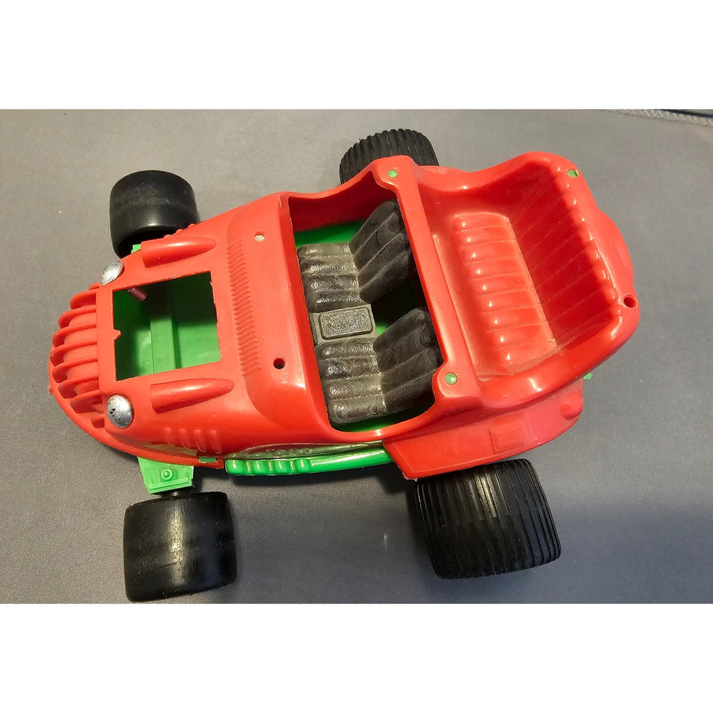 Vintage Lindy Red/Green Dune Buggy - Parasol Pete by Lindberg Prod. - USA