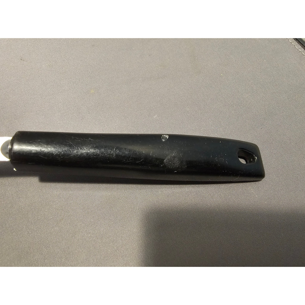 Vintage Ekco Stainless Steel Cheese Slicer/Server - Black Plastic Handle - USA