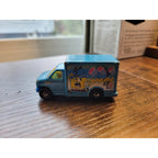 1998 Matchbox - Spongebob Blue Ford Box Truck 1:80 - 0534 EA - loose