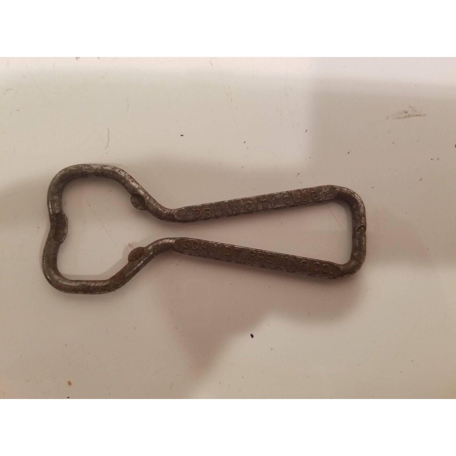 Schmidt Brewing City Club Vintage Beer Bottle Opener St Paul Minnesota