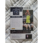 Anthony Edwards - 2021-22 Panini Contenders #5 - Bronze, Game Ticket