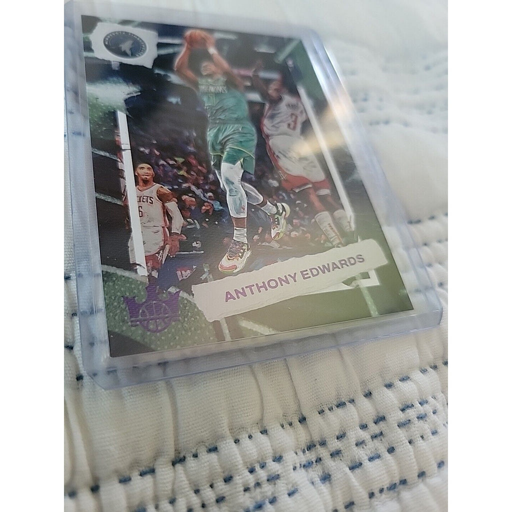 Anthony Edwards 2022-23 Panini Court Kings #31 - Violet s/n 47/49