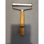 Vintage Cheese Slicer - 4" wide w/Wood Handle - Roller Style