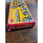 Vintage Double Nine Dominoes by Whitman - 4647 - 56 Piece - Red Box