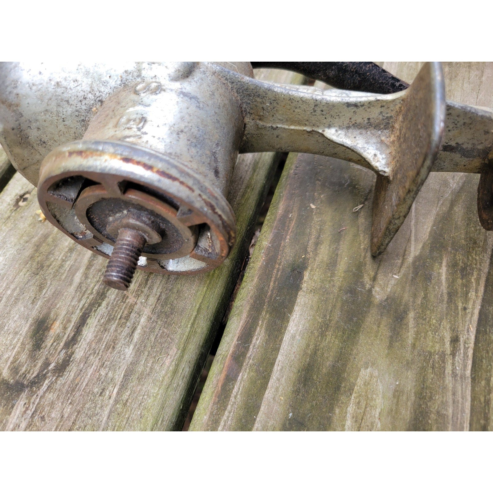 Vintage Cast Iron Keystone #20 Meat Grinder Boyertown