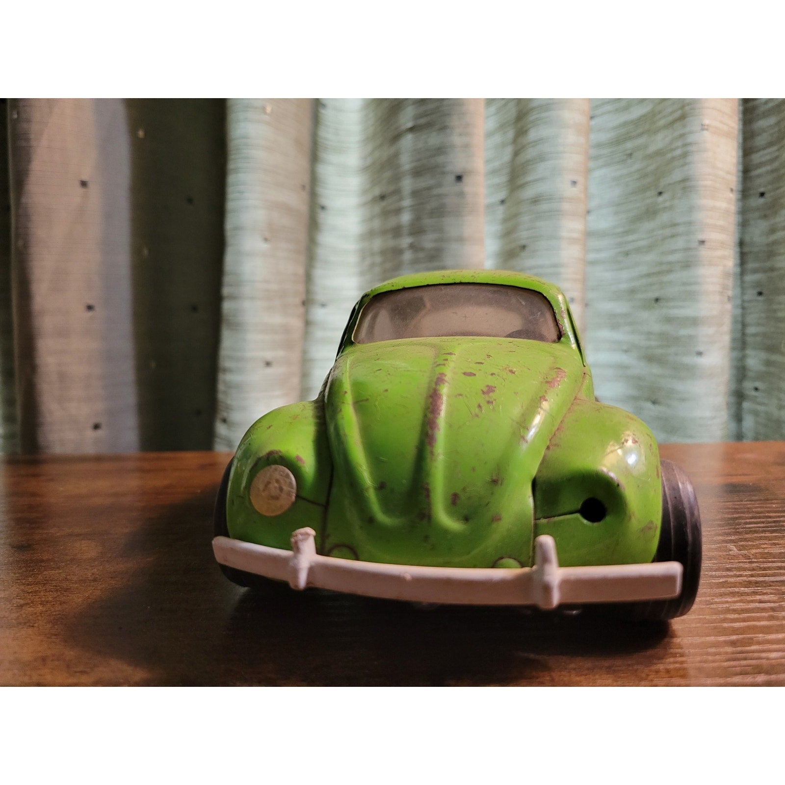 Vintage Tonka Green Side Winder VW Bug - 52680 - USA