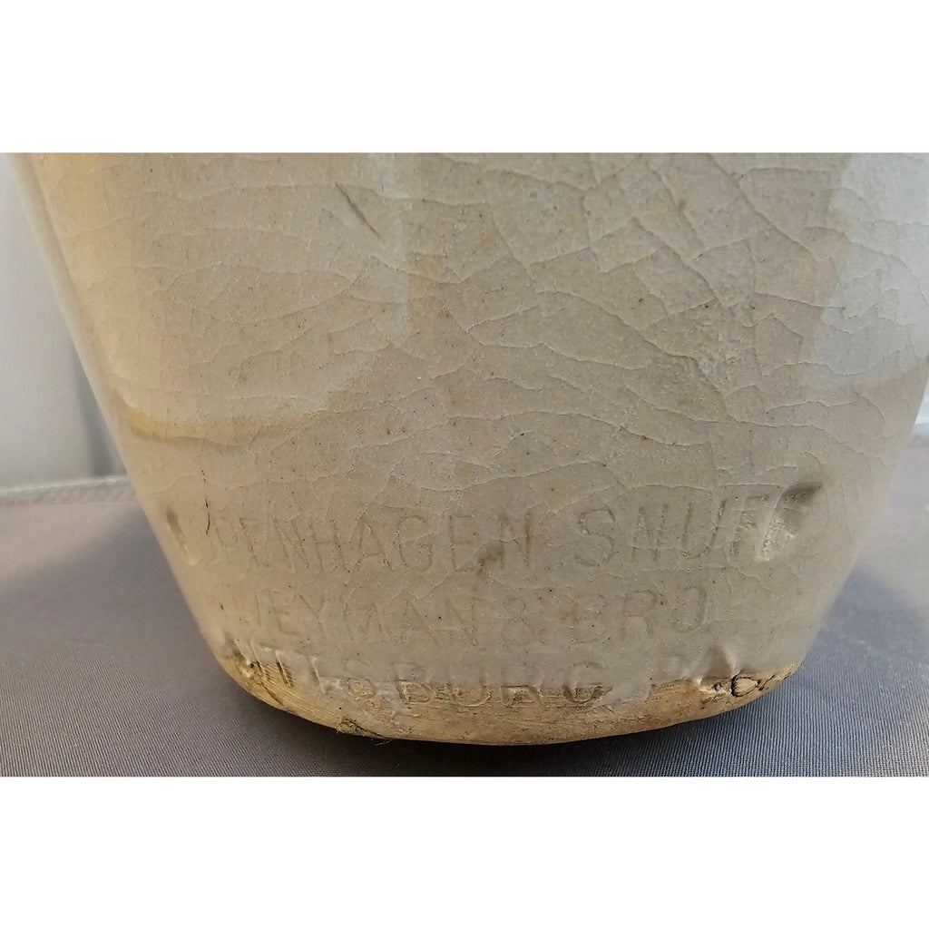 Antique Weyman & Bro. Copenhagen Snuff Stoneware - Pittsburg, PA
