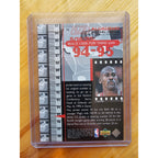 Michael Jordan 1998 Upper Deck Timeframe 23 #74 - Bulls - 94-95 Third Win - NBA