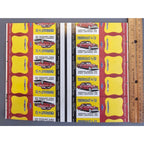 Vintage Chevrolet for '51 Advertising Matchbook Uncut Sheet
