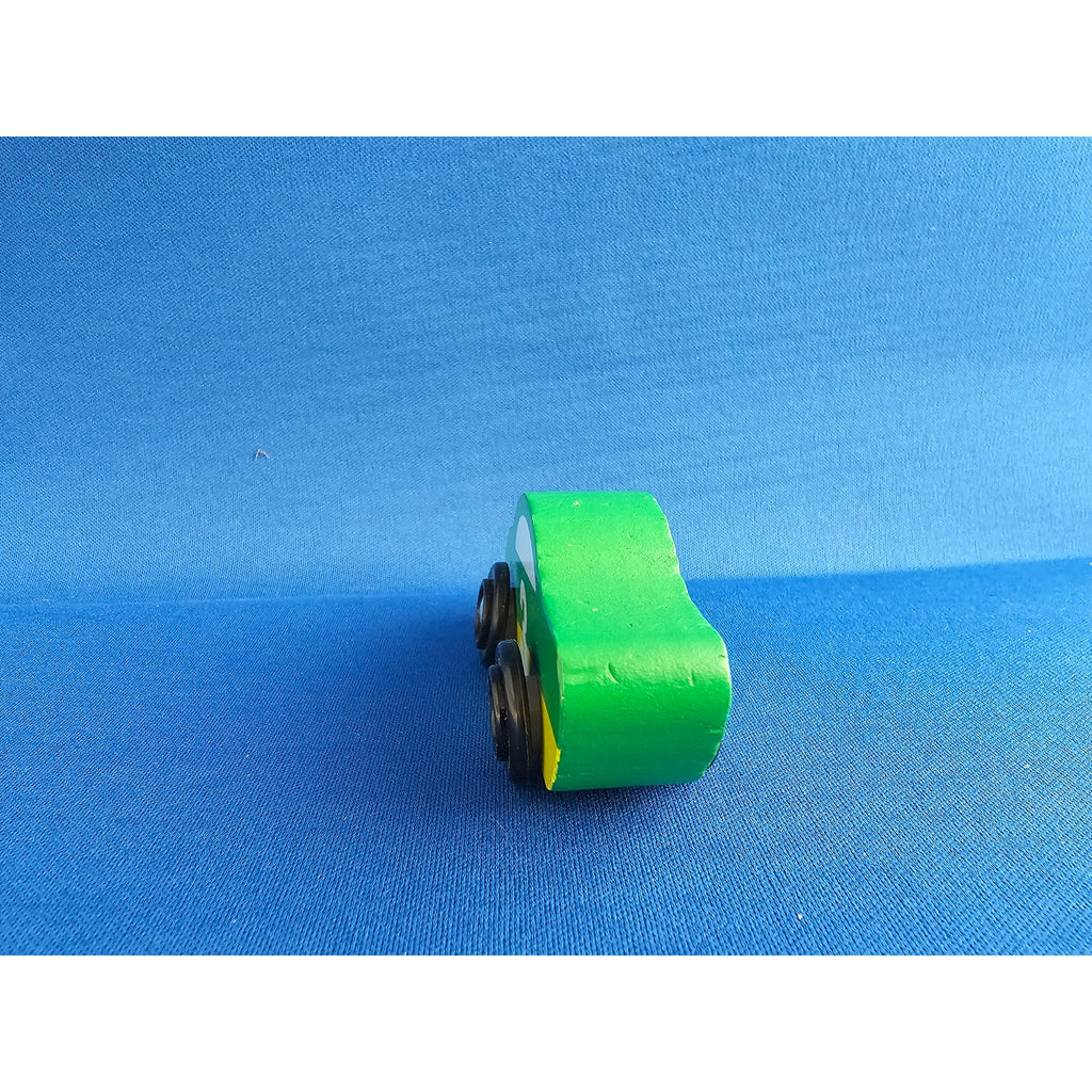 Melissa & Doug GH21115 - Green #3 Toy Wood Race Car