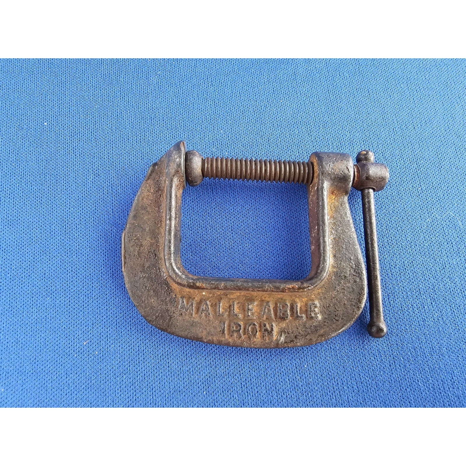 Vintage 1" C-Clamp - Malleable Iron Made In USA