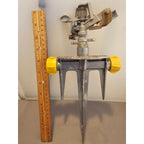 Brass/Metal Impact Sprinkler - Impulse Rotor Lawn Irrigate Ground, 7419 Stake