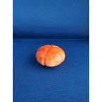 Vintage Alabaster Marble Carved Stone Fruit - Small 2-1/2" tall - Red