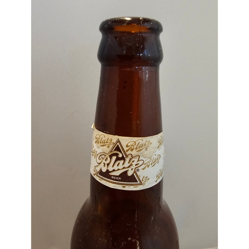 Vintage Blatz Beer Brown 12oz Bottle - La Crosse, WI