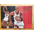 Michael Jordan 1995-1996 Fleer #9/20 End 2 End - Chicago Bulls - NBA