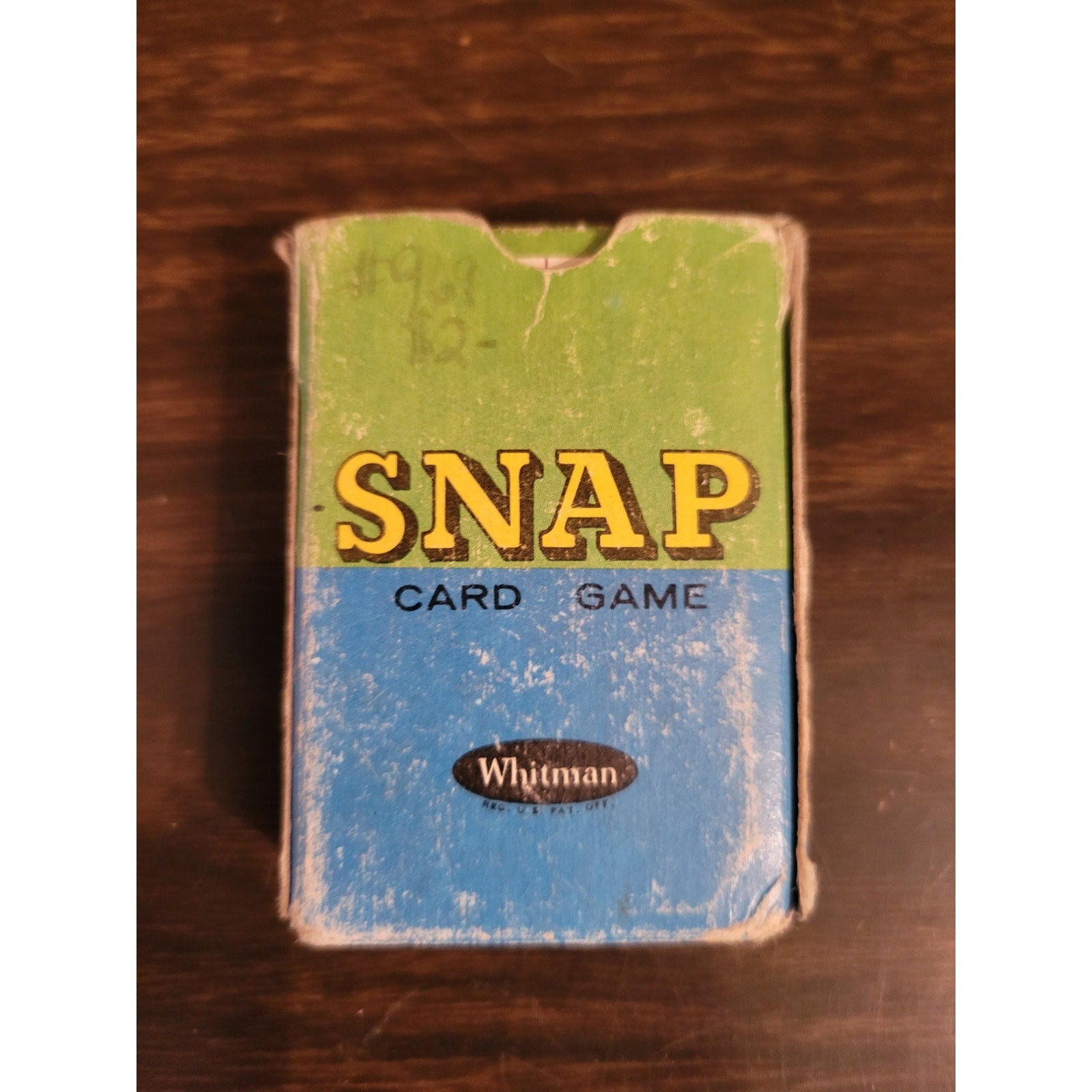 Vintage Whitman No. 5 Snap Mini Game - 45 Cards w/box instructions