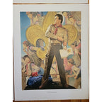 1986 Hoyle Scouting Through The Years Poster - The Scoutmaster