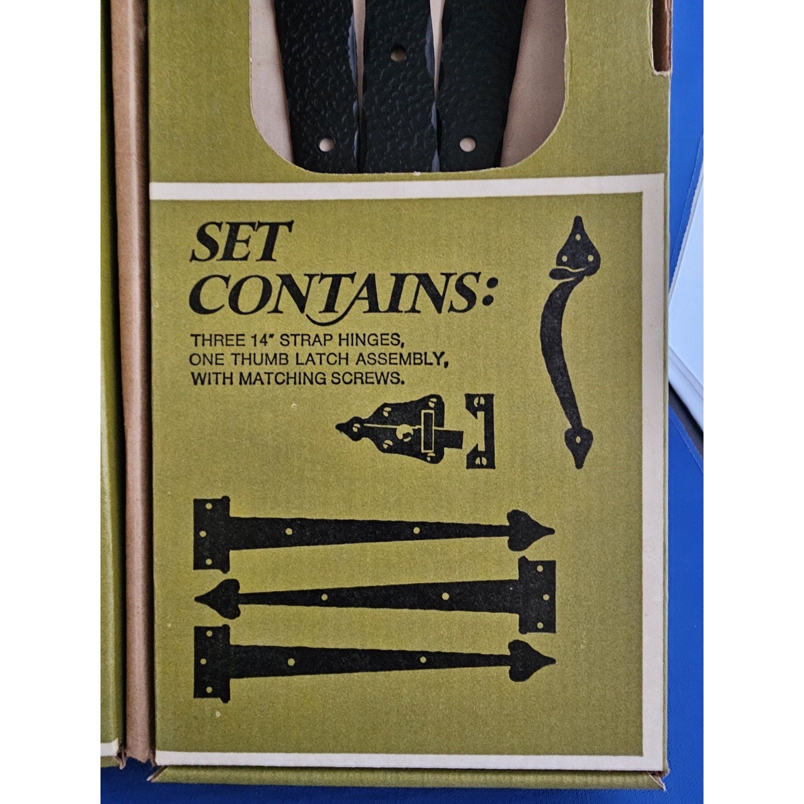 Vintage/NOS Amerock Colonial #C-1400-CB Door Hardware Set - Screens or Storms