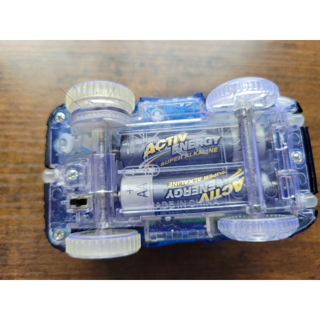 Mindscope Blue Battery Operated Light Up Trax Car - Police Vehicle