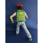 2001 Hasbro Pokemon Talking Ash Ketchum Think Chip 11.5" Action Figure