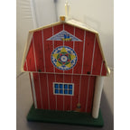 Lot of 16 Vintage 1967+ Fisher Price Little People #915 Play Family Farm w/Silo