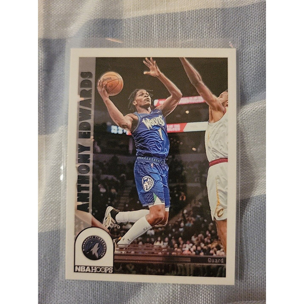 Anthony Edwards 2022-23 NBA Hoops #292 - Minnesota Timberwolves