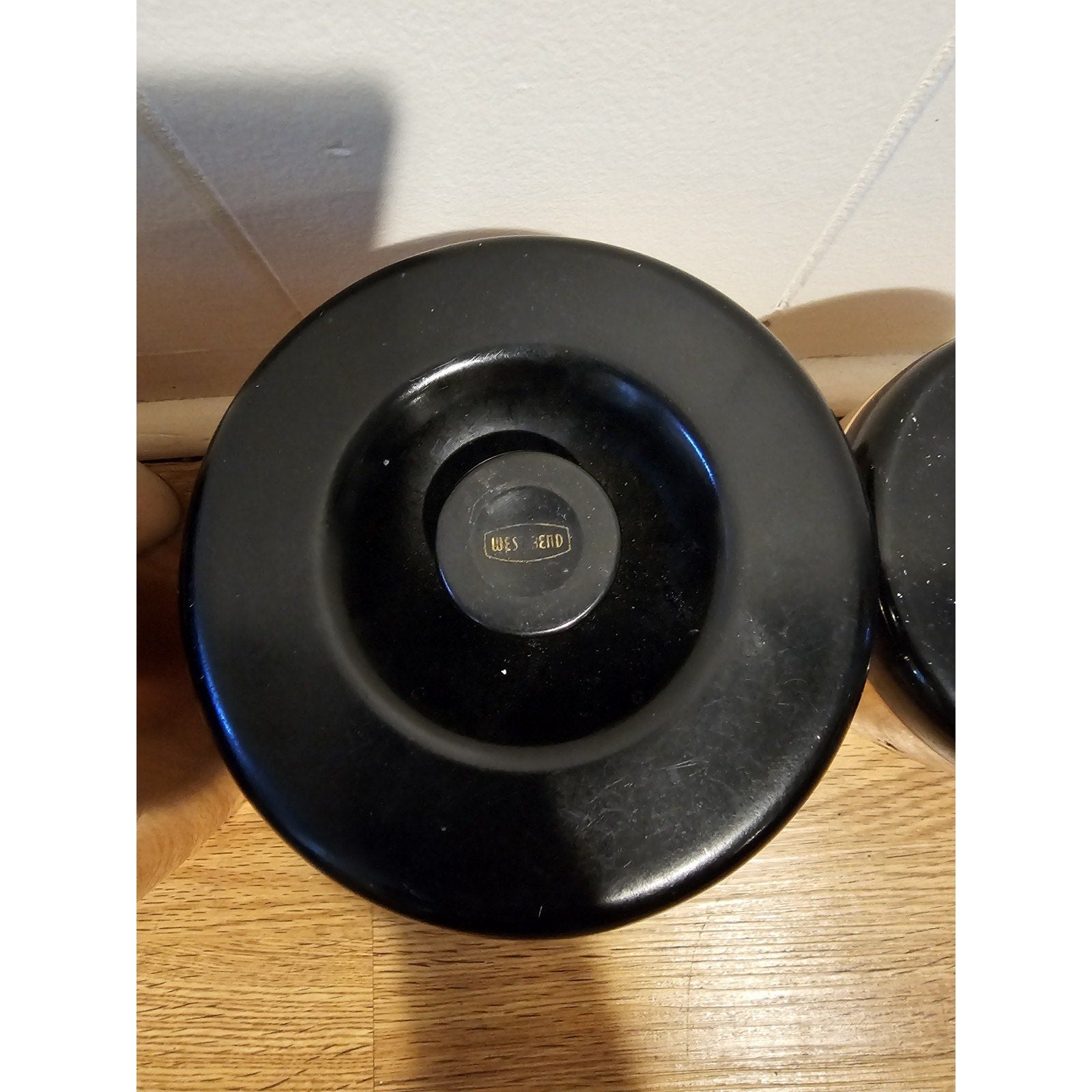 Vintage West Bend Copper Canister Set Of 4 - Aluminum Flour, Sugar, Coffee, Tea