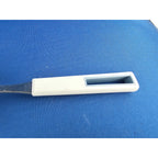 Vintage Tempo Stainless Steel Cheese Slicer/Server w/White Handle - Japan