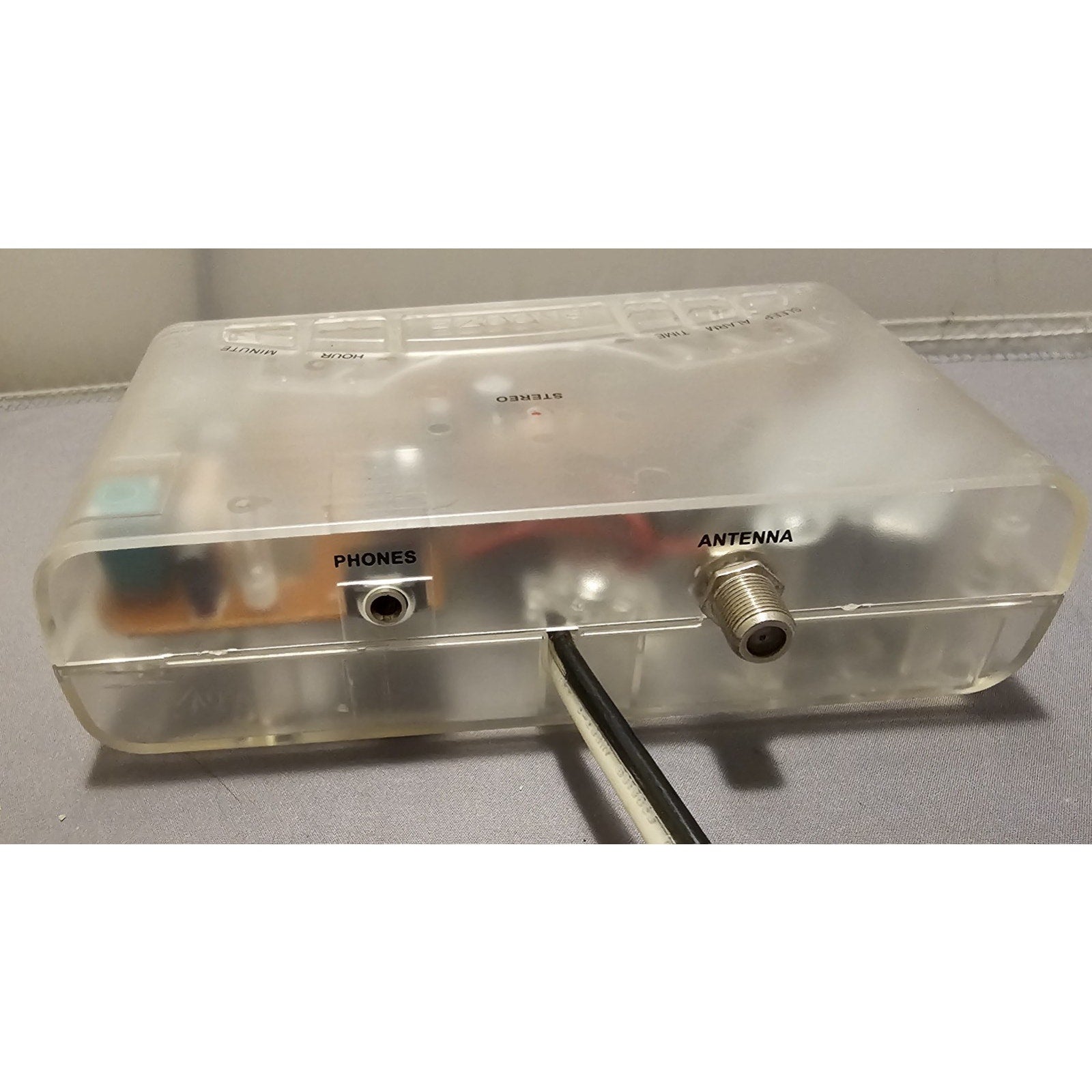 Vintage Clear Tech CT RAC 70 - Digital Alarm Clock w/Large Display - Tested