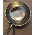 Vintage Ekco Soup Ladle - 10-1/2" Stainless Steel w/Black Plastic Handle - USA