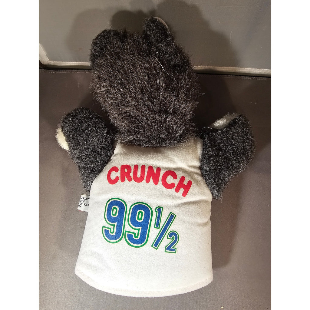 Vintage 1989-1990 Minnesota Timberwolves Crunch #99 1/2 Plush Hand Puppet