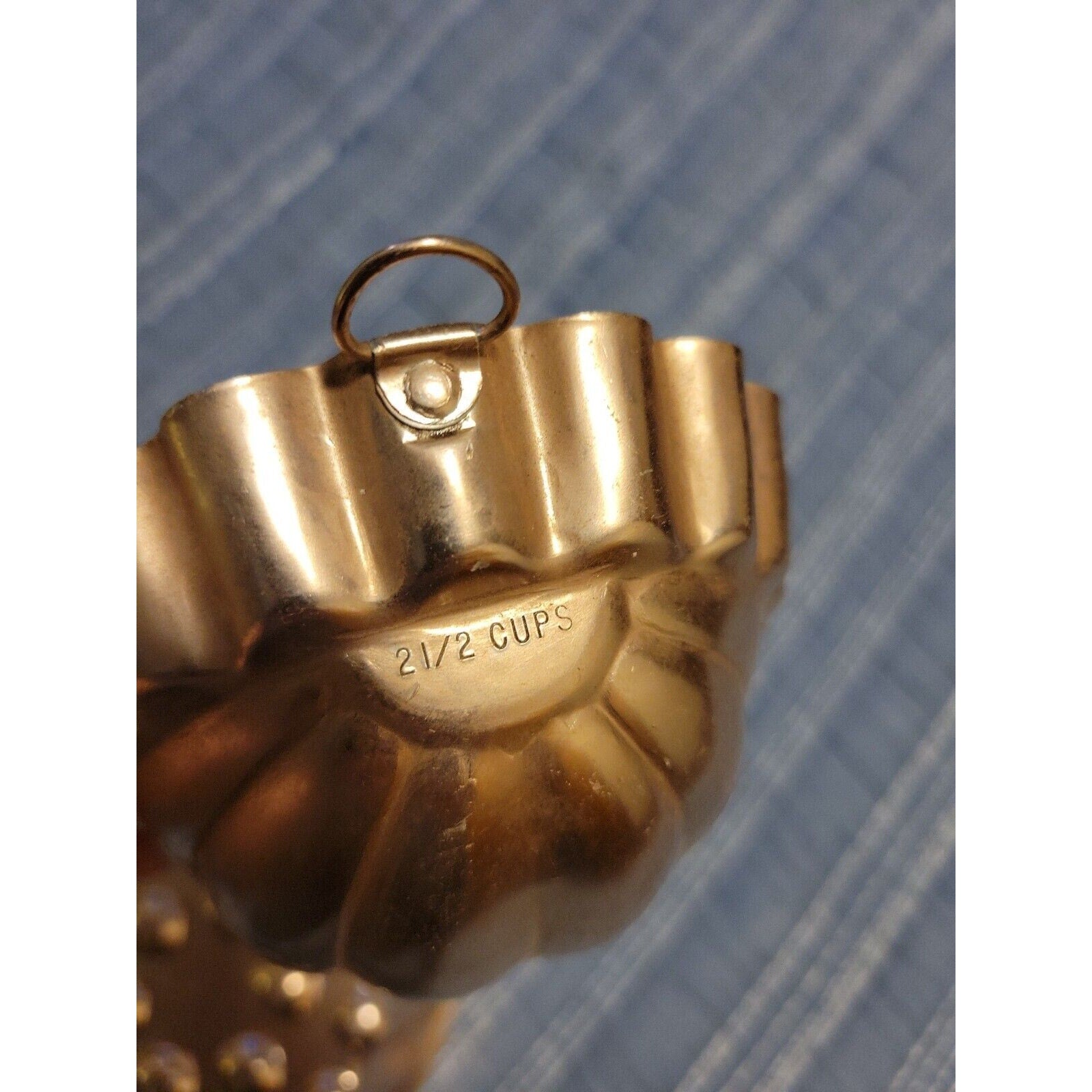 Set of 3 Mid Century Copper Molds Wall - 9-1/2" (3-1/2 cups, 7" (2-1/2) & 4 cups