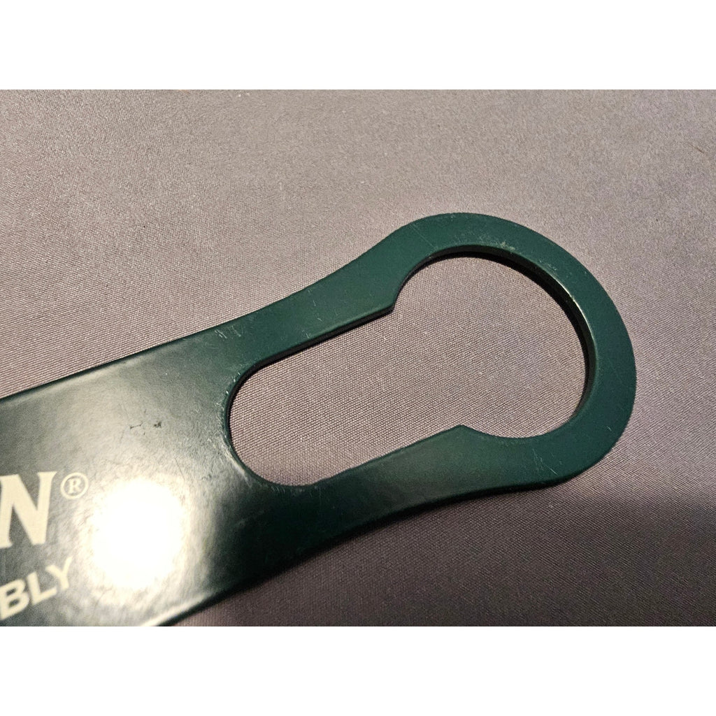 Vintage Green Jameson "Taste Responsibly" 7-1/2 in Bottle Opener