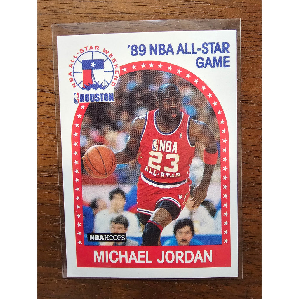 Michael Jordan 1989-1990 NBA Hoops #21 - Chicago Bulls - NBA - Fresh Pull