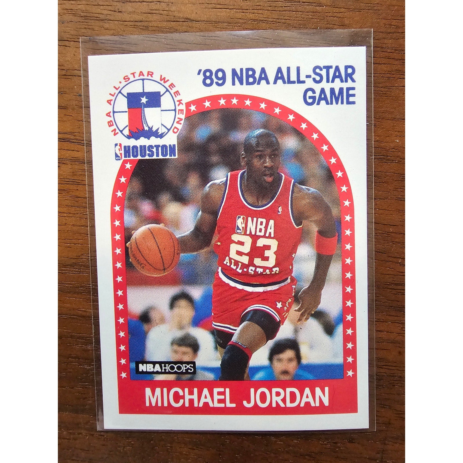 Michael Jordan 1989-1990 NBA Hoops #21 - Chicago Bulls - NBA - Fresh Pull