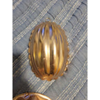 Set of 3 Mid Century Copper Molds Wall - 9-1/2" (3-1/2 cups, 7" (2-1/2) & 4 cups
