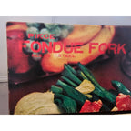 Vintage Set of 6 10-1/2" Long Stainless Steel Fondue Forks - 2730-M - Japan