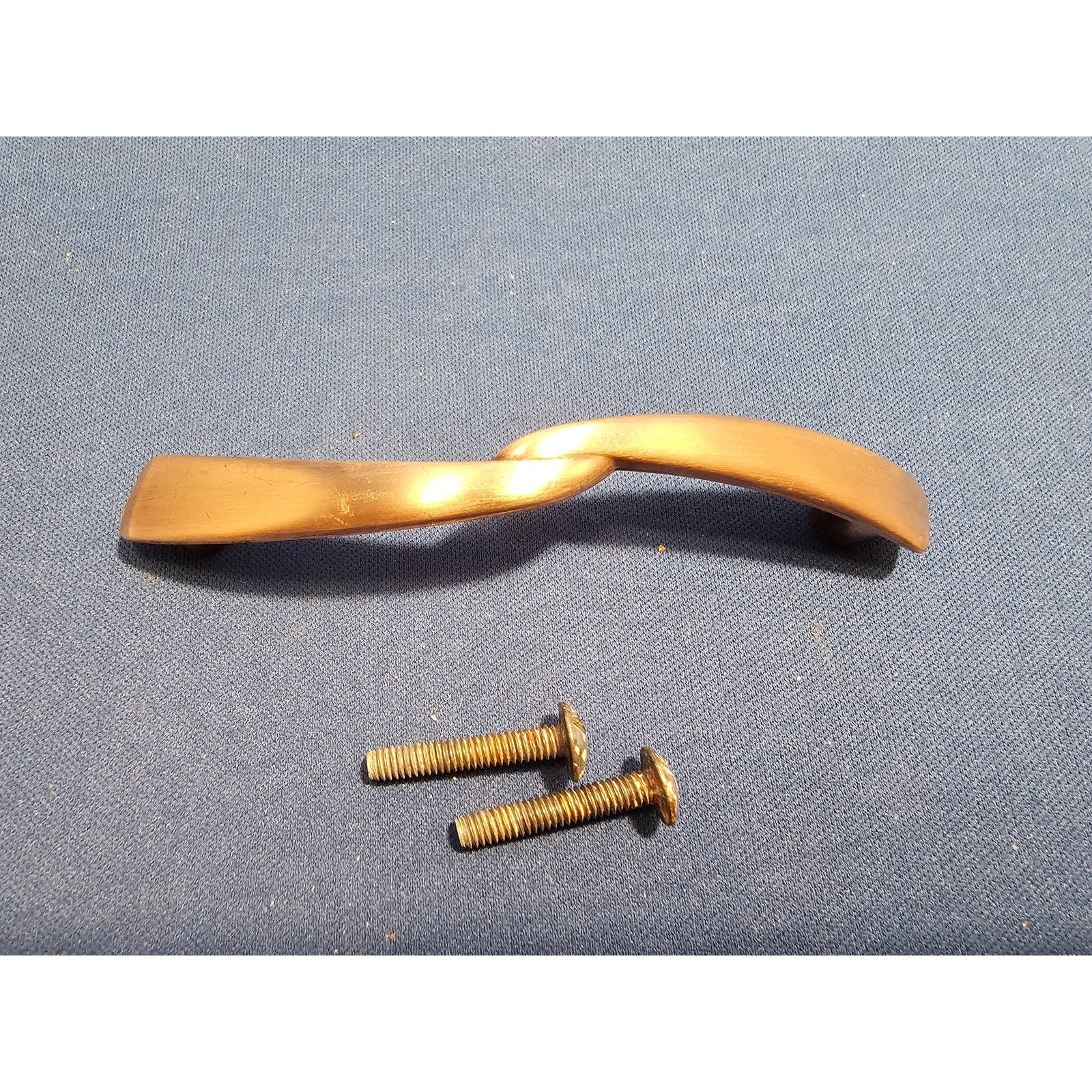 Vintage/Mid Century (MCM) Amerock Cabinet Drawer Pulls - Copper Finish- 3-1/2"oc