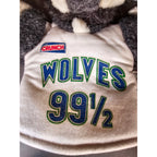 Vintage 1989-1990 Minnesota Timberwolves Crunch #99 1/2 Plush Hand Puppet